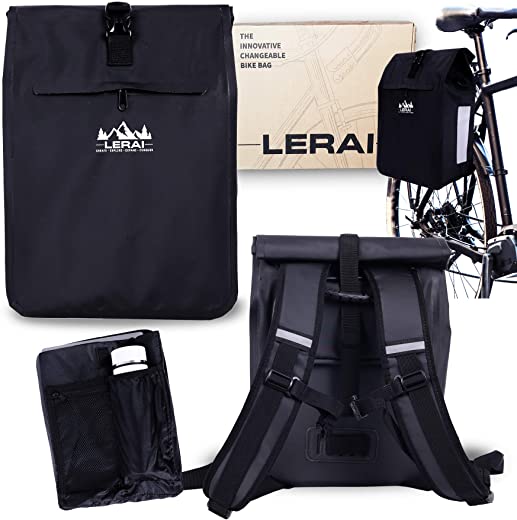 LERAI® 3in1 Fahrradtasche für Gepäckträger 20L