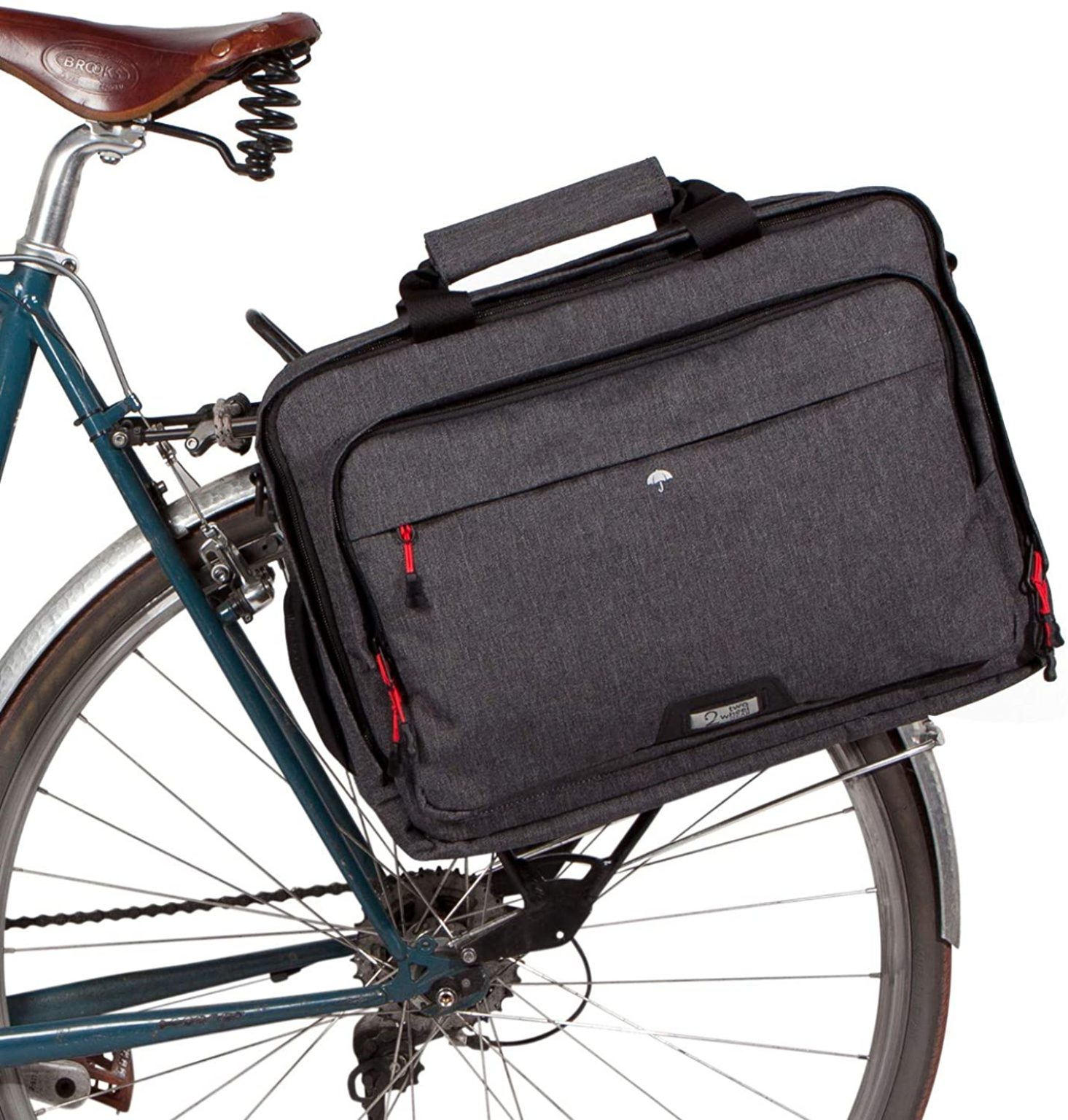 Two Wheel Gear Gepäckträgertasche für Laptop/Fahrrad, wasserdicht