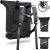 Noxcer 2in1 Fahrradtasche für Gepäckträger & Rolltop Rucksack | 25L Volumen Wasserabweisend Reflektierend | Gepäckträgertasche fürs Fahrrad |…